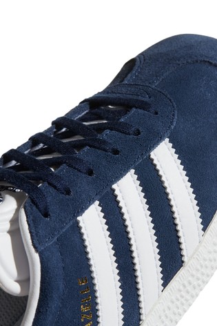 adidas Originals Navy/White Gazelle Trainers