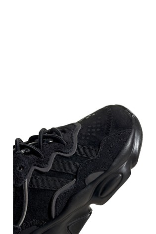 adidas Originals Ozweego Black Infant Elasticated Lace Trainers