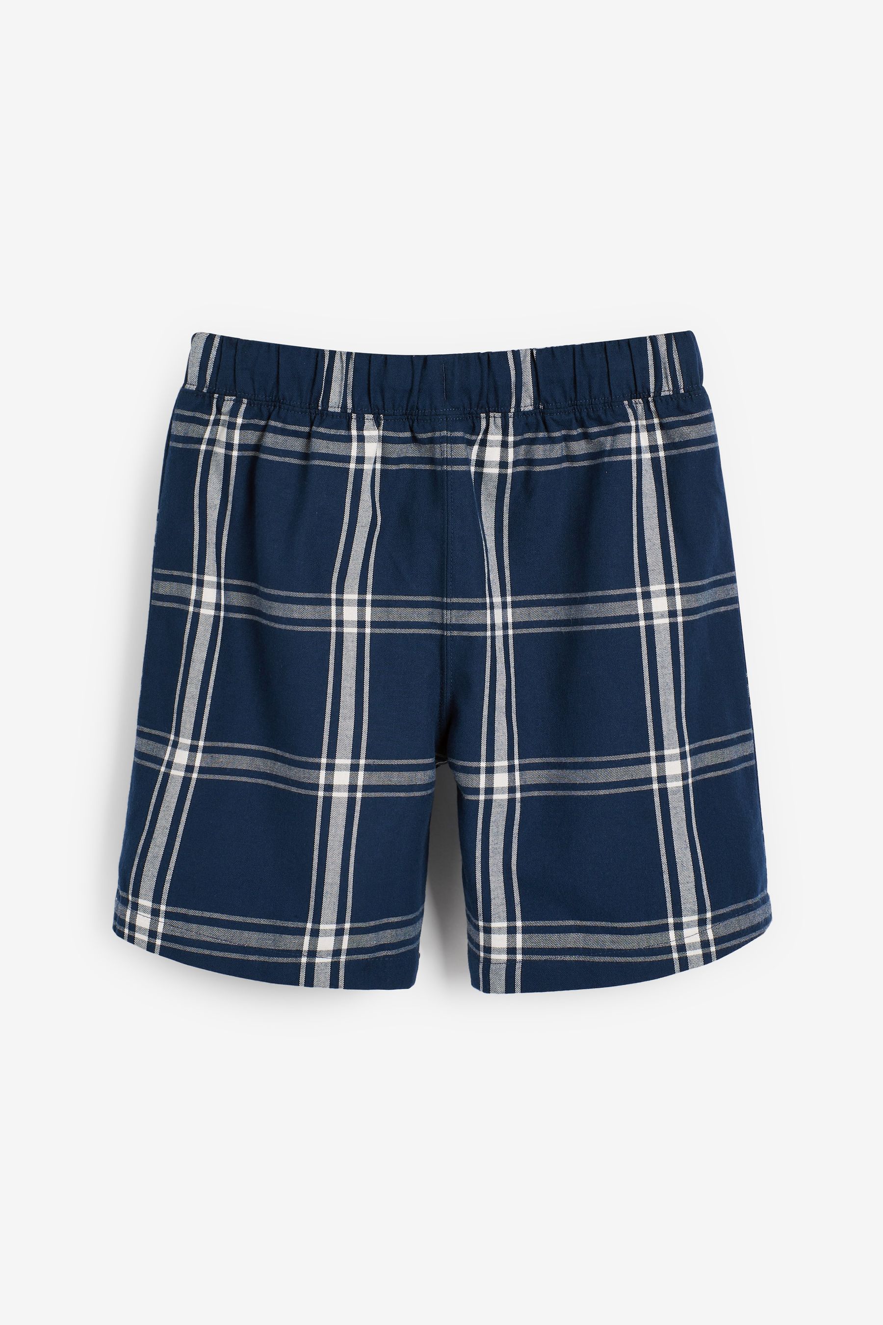 2 Pack Check Short Pyjamas (3-16yrs)