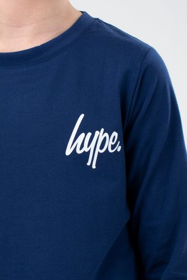 Hype. Kids Blue Splat Long Sleeve Pyjama Set