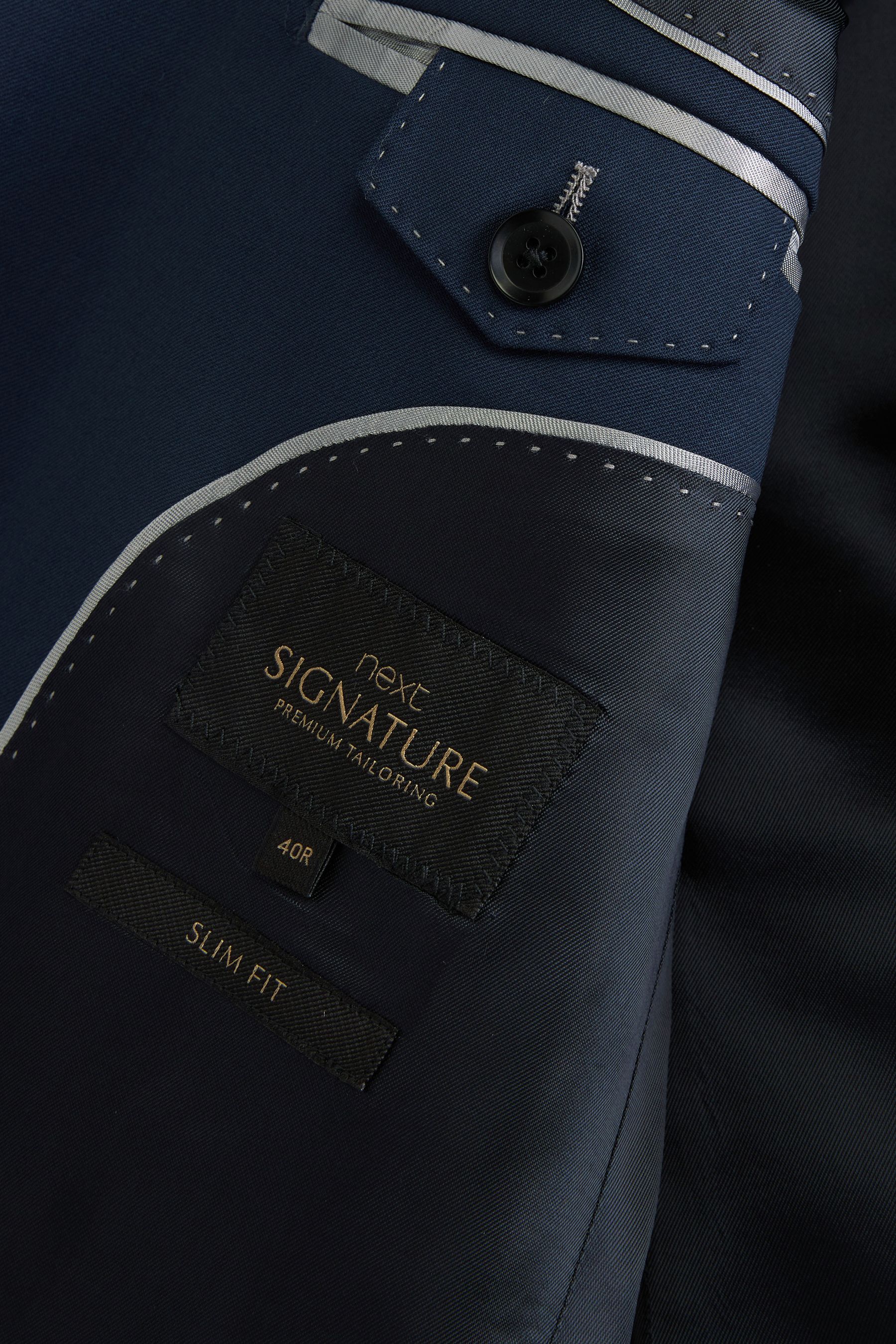 Slim Fit Signature Zignone Suit: Jacket