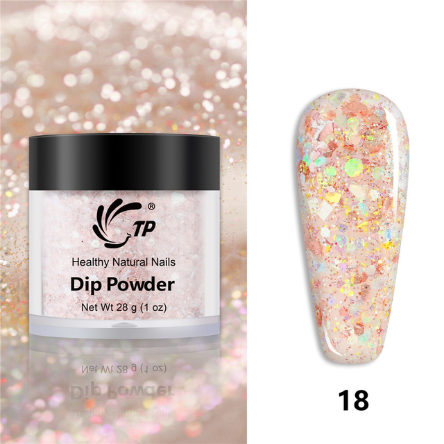 TP - Long Lasting Nail Dipping Powder, 28g, Acrylic, Without Lamp, Manicure System, Natural Drying