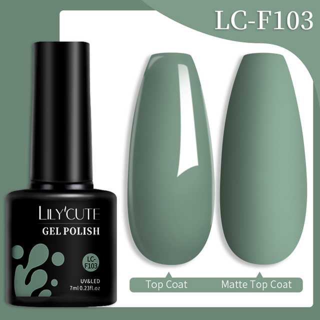 LILYCUTE Thread Shell Nail Gel Polish 7ml Pearl Shell Semi Permanent UV Gel Base Top Coat Popular in Autumn and Winter