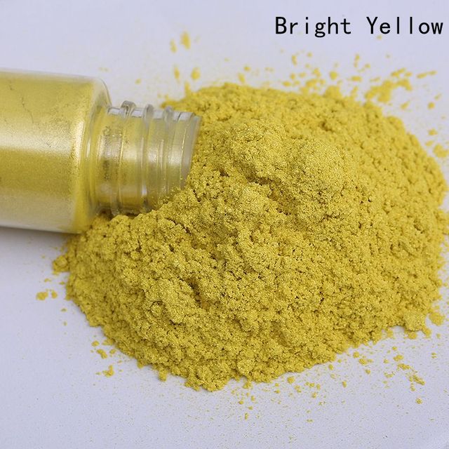 Colorful pearl mica pigment powder for nails glitter art, soap making epoxy resin eyeshadow lipstick car paint