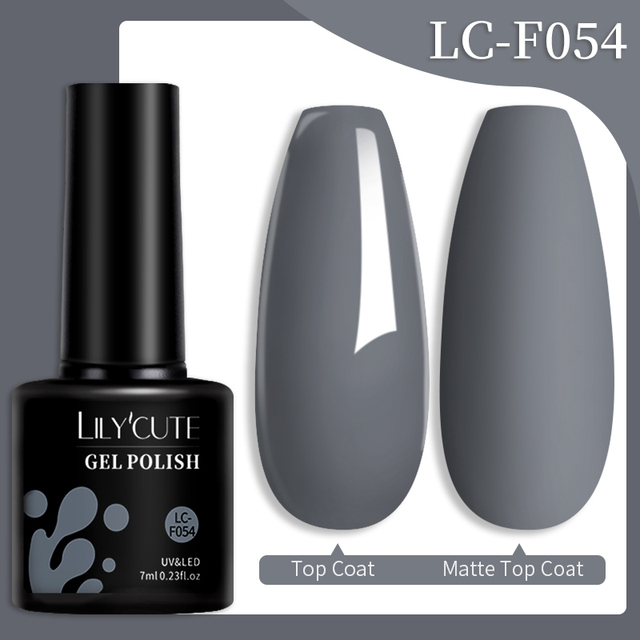 LILYCUTE Thread Shell Nail Gel Polish 7ml Pearl Shell Semi Permanent UV Gel Base Top Coat Popular in Autumn and Winter