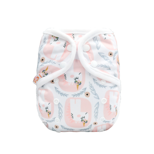 Rainbow Iris Rainbow Cloth Diaper Cover One Size Flat Fit All 3-15kg