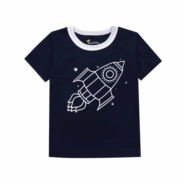 Summer Cartoon Baby Boys T-Shirt Baby Boys T-shirt Baby Boys Clothes Soft Cotton T-shirt 2-8 Years Kids Clothes