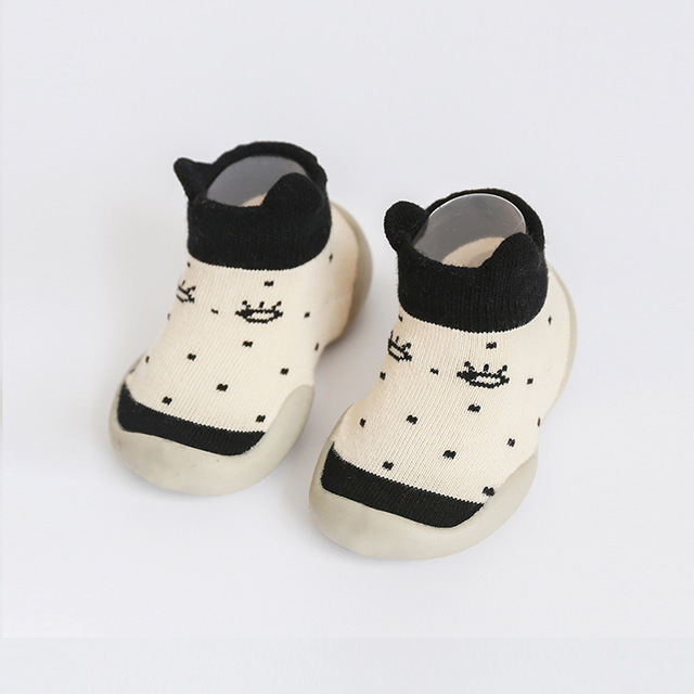 Baby Boy Girl Shoes Autumn Winter Spring Infant Nonslip Sock Baby Soft Rubber Sole Sock Toddler Shoes Anti-slip Floor Socks Shoes