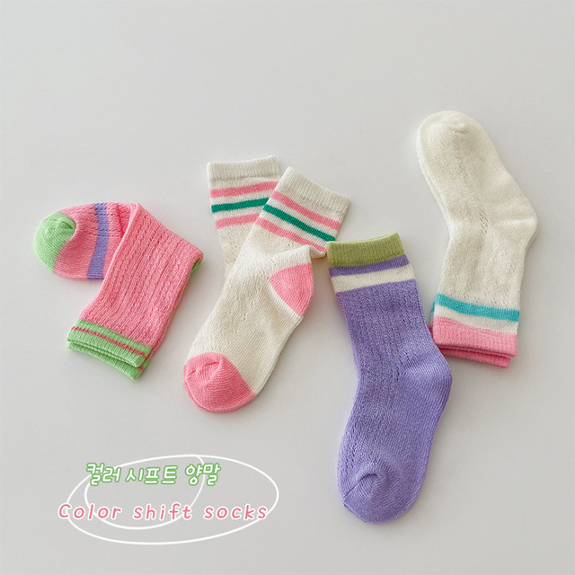 MILANCEL 2022 new spring baby socks letter sock fashion boys sock children sock