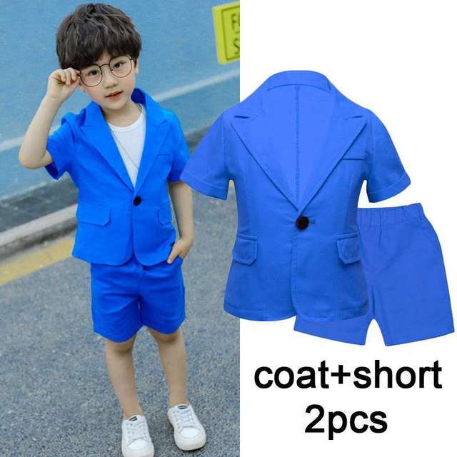 Gentleman Boys Set Jacket Shirt Pants 3 Pieces Suits Fashion Bright Collar Tie Long Sleeve Hot Autumn Clothes K1