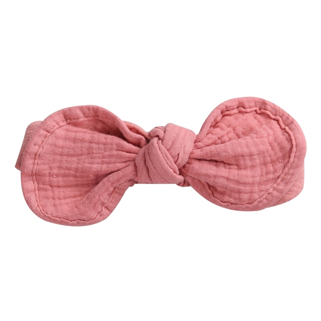 Baby Bowknot Headband Cute Rabbit Ears Bows Knot Turban Elastic Hair Band Head Wrap For Toddlers Headwear