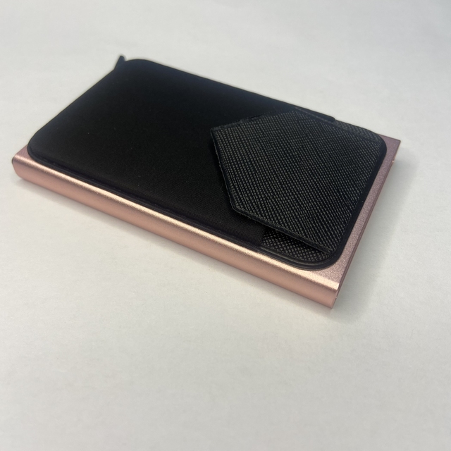 Anti-theft ID Credit Card Holder Minimalist Porte Carte Thin Aluminum Metal Wallets Pocket Bank Box Women Men Credit Card Box