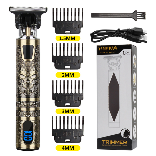 2022 جديد T9 مقص الشعر الكهربائية الشعر المتقلب للرجال USB قابلة للشحن ماكينة حلاقة كهربائية اللحية الحلاق الكبار آلة قطع الشعر