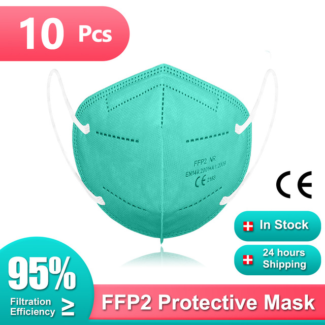 Mascarilla FPP2 Homologadas Europa 5 Layers FFP2 Mask CE Certification Mascarilla KN95 Adult FP2 Colorful Masks ffp2mask