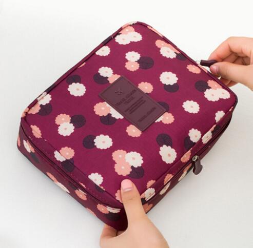 Multifunctional Women Outdoor Cosmetic Storage Bag Organize Cosmetic Bag Portable Waterproof Female Travel Make Up Cases