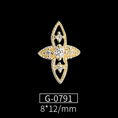 New Nail Art Jewelry Nail Art Zircon Flower Pendant Wild Nail Art Diamond Nail Art Zircon Jewelry G-0783