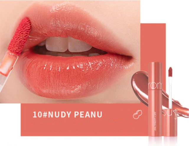 Romand Juicy Lasting Tint Lip Glaze Women Beauty Liquid Lipstick Lip Gloss Makeup Professional Cosmetics Silky Smooth