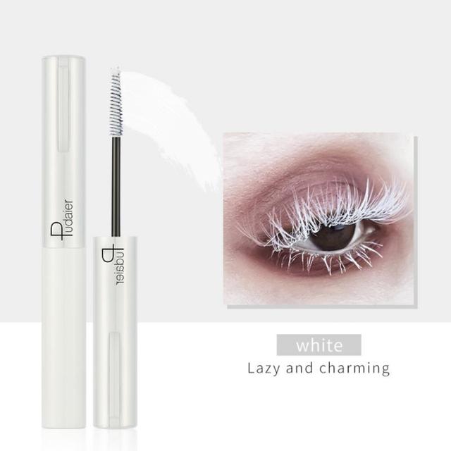 12 Colors Color Eyelash Mascara Thick Curling Long Lasting Extension Make Up White Eyelashes Party Extension Mascara Cosmetics