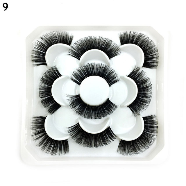 Lashes DD Curl 23-28mm Russian Volume Mink Lashes 3D Mink Eyelashes Lashes Reusable Fluffy False Lashes Russian