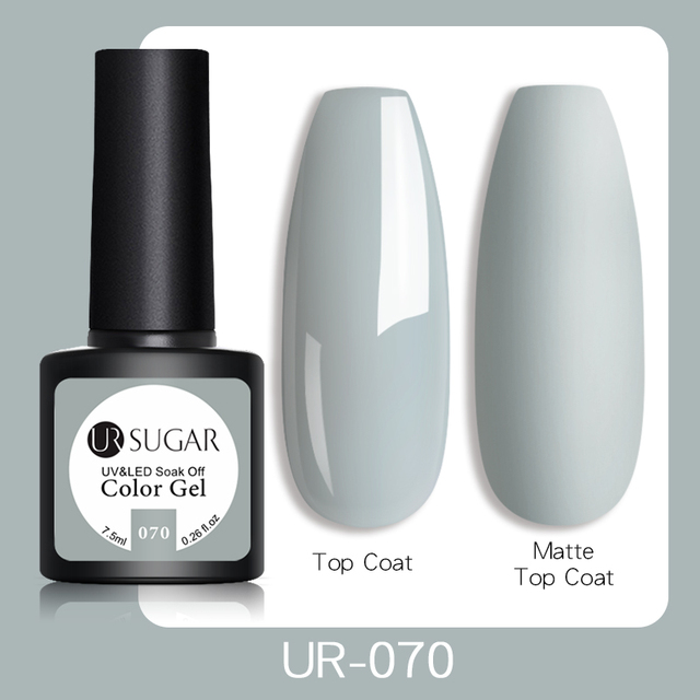 ur sugar 7.5ml gel nail polish nail color soak off uv gel varnish semi permanent uv gel nail art varnish base top coat