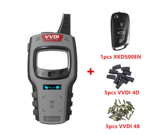 Xhorse VVDI Mini Key Tool Remote Key Programmer with Free 96bit 48- Clone Function Support IOS and Android Global Version