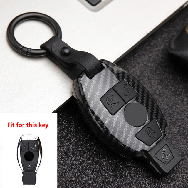 Car Key Case Cover Protector Covers Accessories For Mercedes Benz E C Class W204 W212 W176 GLC CLA GLA Car Styling