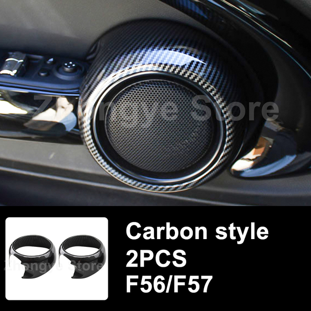 Modified Style Carbon Fiber Car Interior Stickers For Mini One Cooper S JCW Clubman F54 F55 F56 F57 F60 Countryman Accessories