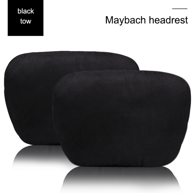 Super Comfortable Soft Universal Adjustable Car Pillow Neck Pillow Waist Pillow Headrest Support Seat / Maybach Design S Class