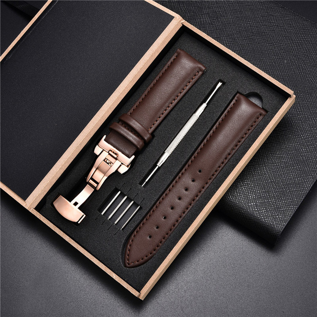 Soft Leather Watch Straps for Samsung Galaxy Gear S3 Business Strap Bracelets Men Women Watches 18mm 20mm 22mm 24mm