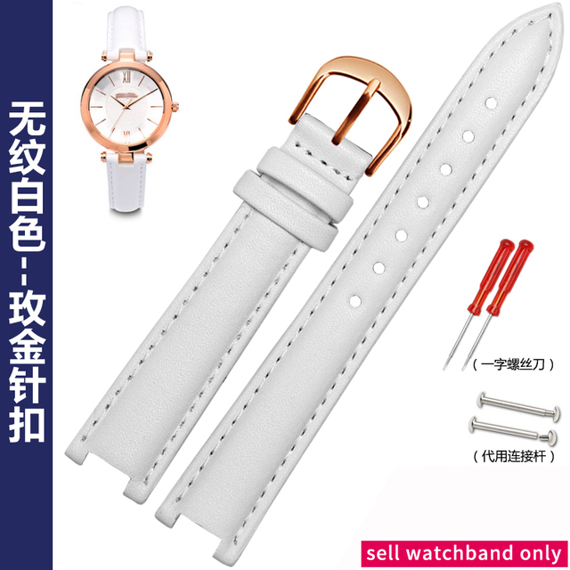 Watches for Folli Follie Prong Strap Folli Follie Women's Watch Band Lady Bubble Chain 12 16mm Watch Strap