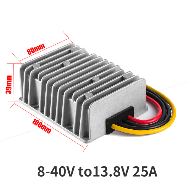 Boost Buck 8V-40V to 12V 13.8V 19V 3A 6A 10A 15A 20A 300W DC DC Voltage Stabilizer Power Converter Regulator