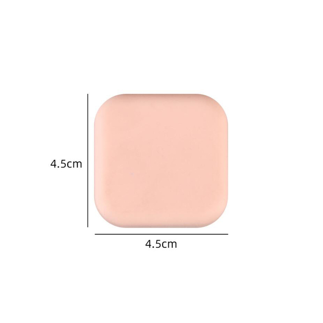 4pcs Silicone Door Handle Bumpers Self Adhesive Deurstopper Protection Porte Pad Mute Stikcer Round Square Wall Protector Pads