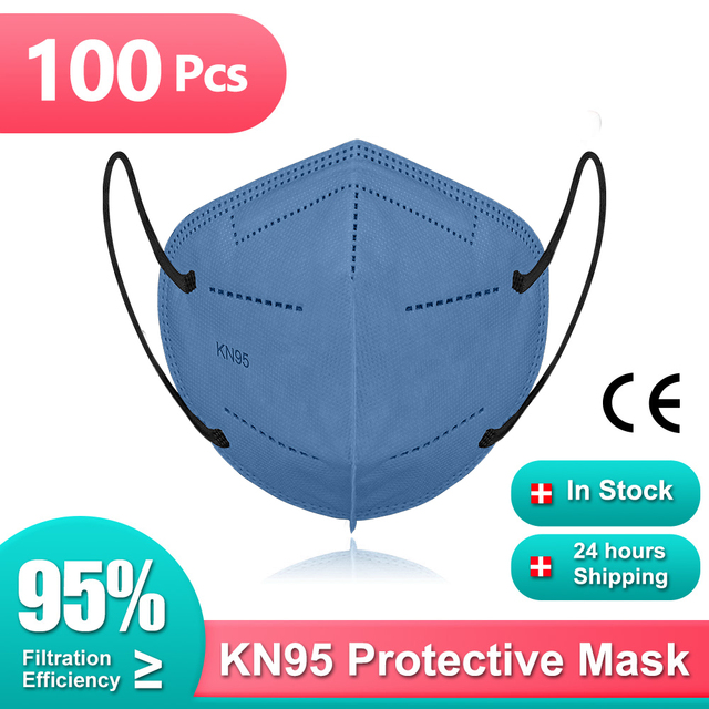 KN95 mascarillas 5-layer ffp2 approved colors morandi masque adult face masks fpp2 homology ada ffp2masque negras certified kn95