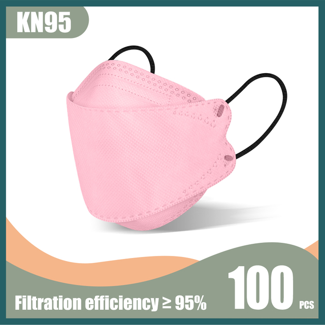 FFP2 قناع ملون KN95 قناع السمك FPP2 هومولوكادا 4 طبقات ffp2قناع أقنعة كورية للبالغين ffp2reuse zable Morandi Masque ffp 2