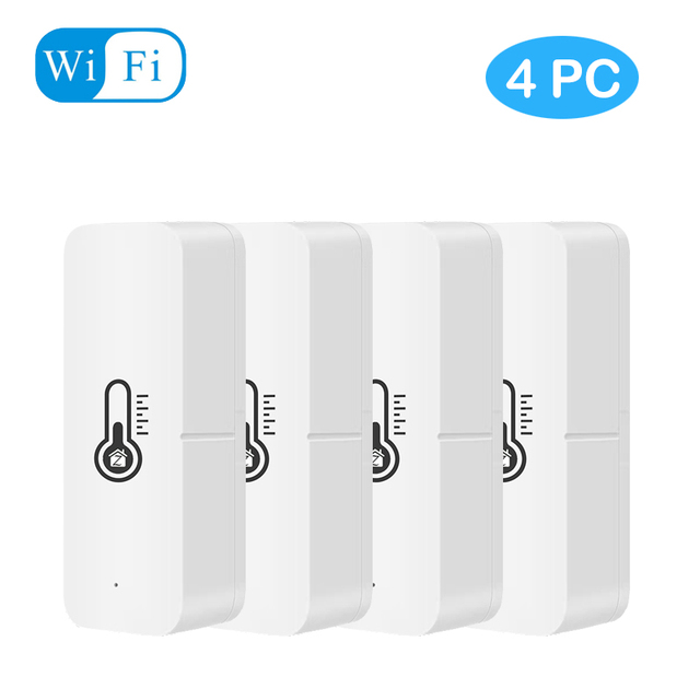 Tuya Smart WiFi ZigBee Temperature Humidity Sensor Indoor Humidity Monitor for Home Alexa Google