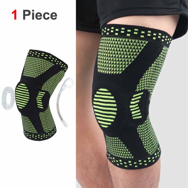 Professional Compression Knee Brace Support Protector for Relief of Arthritis, Joint Pain, ACL, MCL, Cartilage Tear, Post Surgery