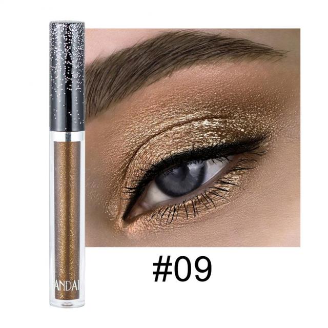 1pc Waterproof Liquid Glitter Eyeshadow Shimmer & Shimmer Eyeshadow Makeup Shimmer Eye Shadow Pen Eye Beauty Party Makeup Tools