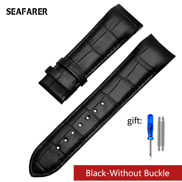 Genuine Calfskin Watchband Watch Band Strap for Tissot Couturier T035 T035617 627 T035439 Watch Band 22/23/24mm Brush Buckle