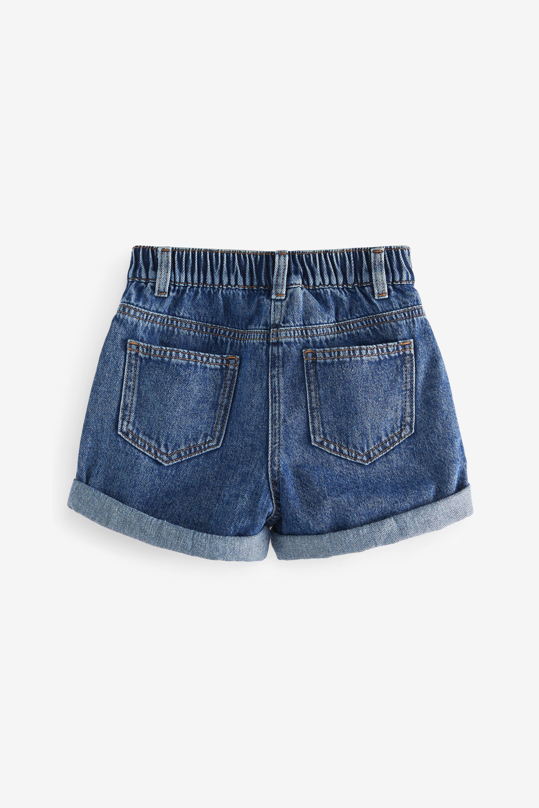 Mom Denim Shorts (3-16yrs)