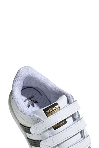 adidas Originals Superstar Velcro Infant Trainers