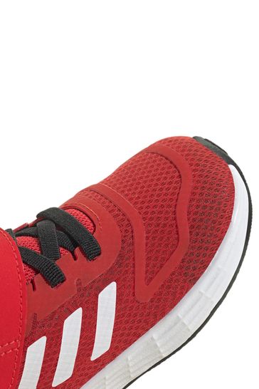 adidas Duramo 10 Infant Red Strap Trainers