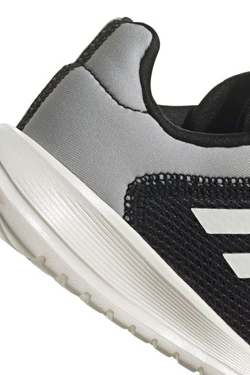 adidas Tensaur Run Infant Black Strap Trainers