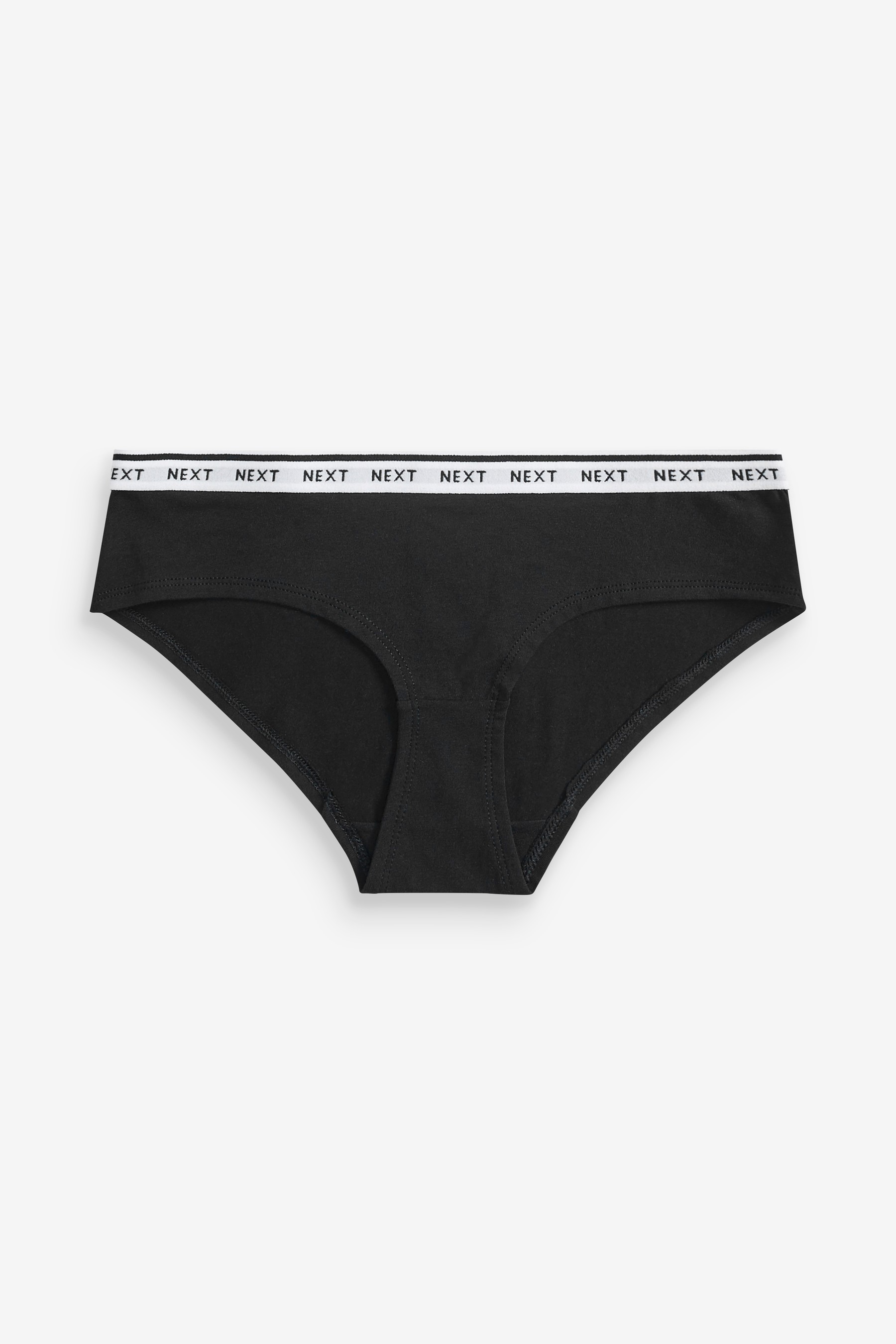 Cotton Rich Logo Knickers 7 Pack Short