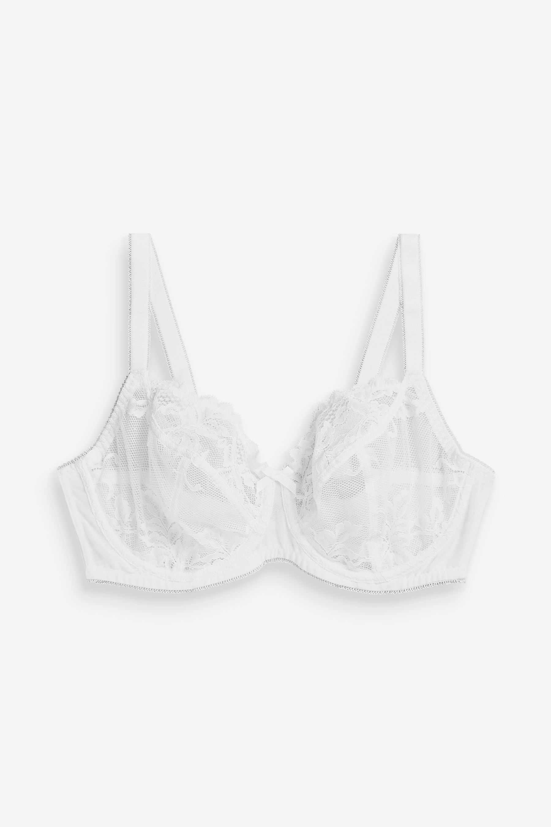 DD+ Non Pad Balcony Bras 2 Pack