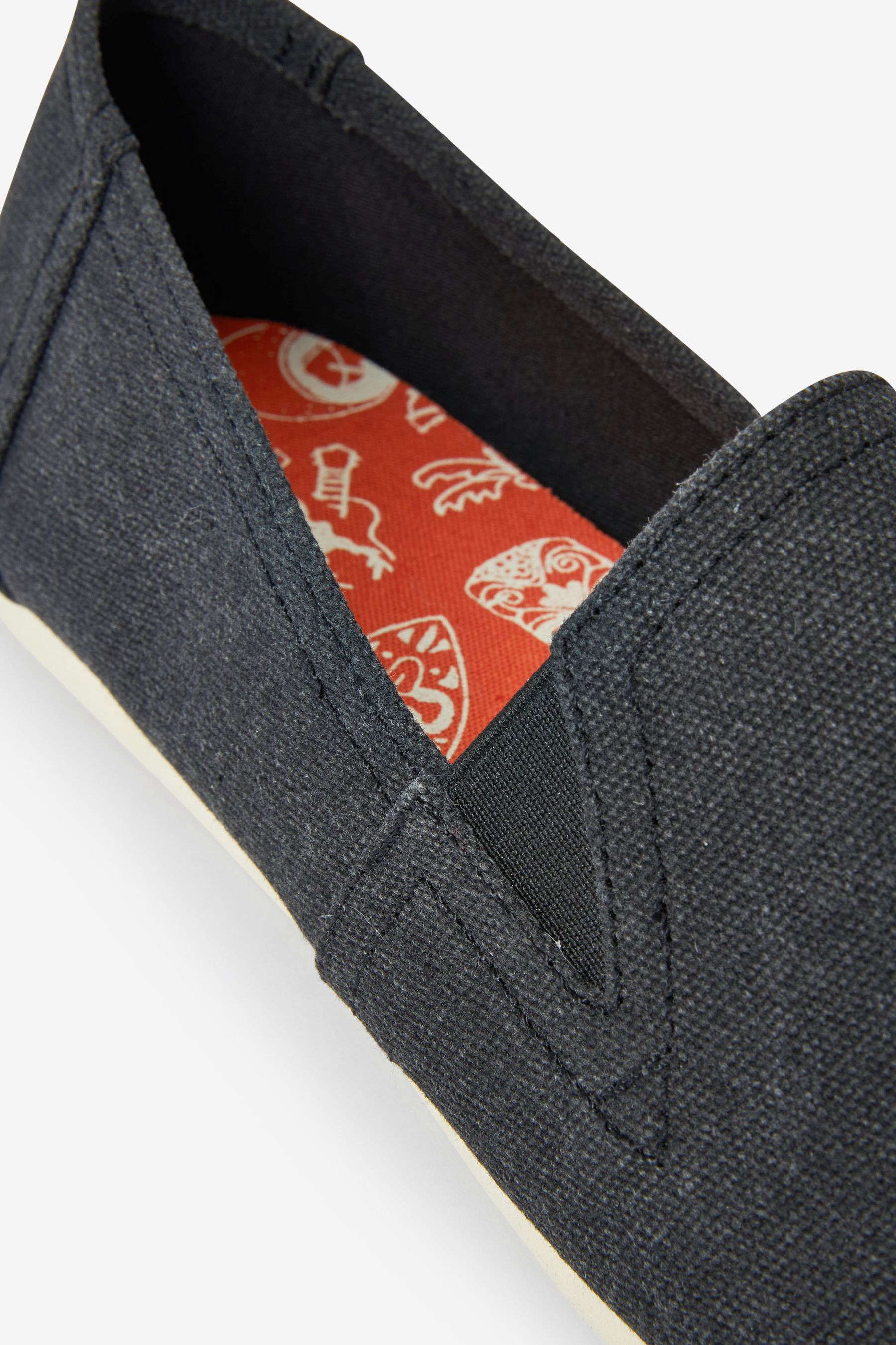 Canvas A-Line Slip-Ons