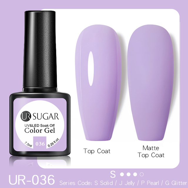 ur sugar pink nail gel polish 7.5ml each for manicure semi permanent soak off gel uv led varnish gel nail art design