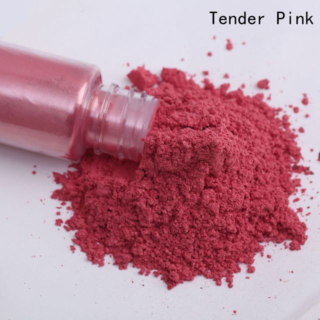 Colorful pearl mica pigment powder for nails glitter art, soap making epoxy resin eyeshadow lipstick car paint