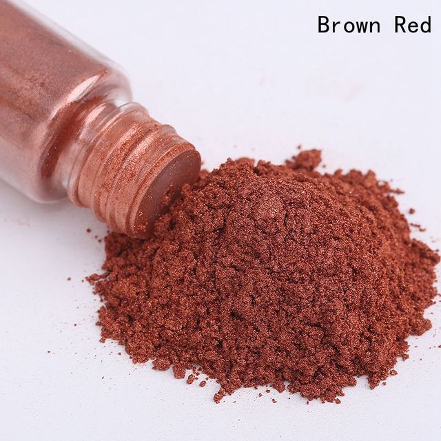 Colorful pearl mica pigment powder for nails glitter art, soap making epoxy resin eyeshadow lipstick car paint