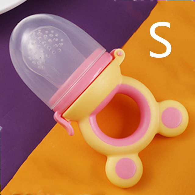 Baby Feeding Pacifiers Feeder Cartoon Kids Fruit Food Feeder Nipples Safe Feeding Nipple Supplies Nipple