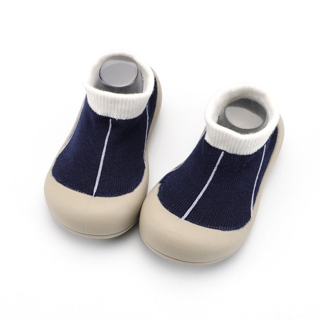 Newborn Baby Socks Shoes Boy Girl Dinosaur Baby First Walkers BeBe Cotton Comfort Soft Anti-Slip Prewalker Crib Infant Shoes